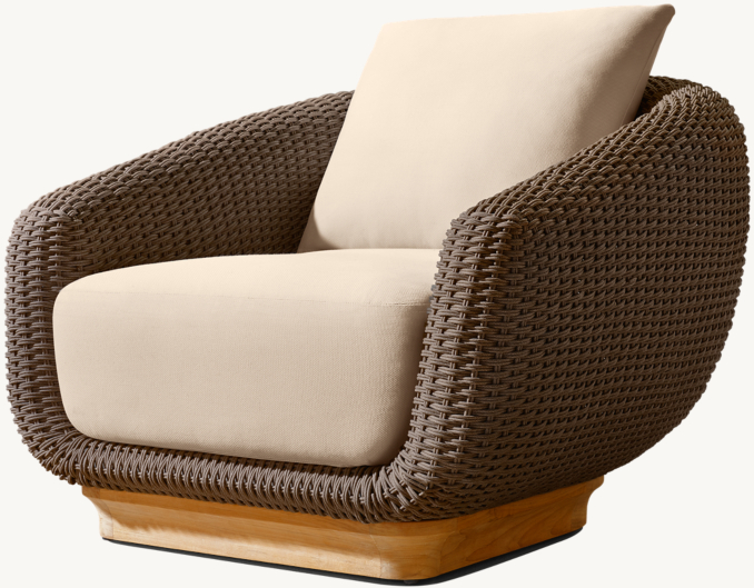 Milano Teak Lounge Chair