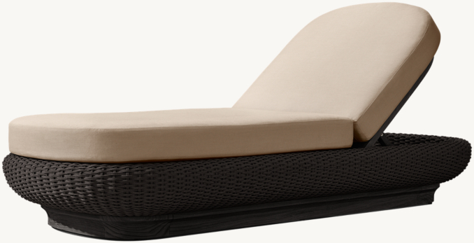 Milano Teak Adjustable Chaise