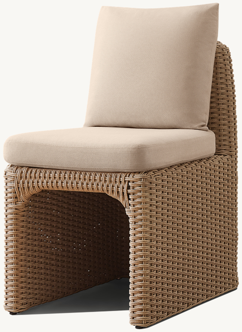 Milano Teak Dining Side Chair