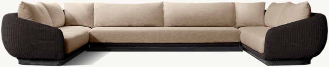Milano Teak Customizable Sectional