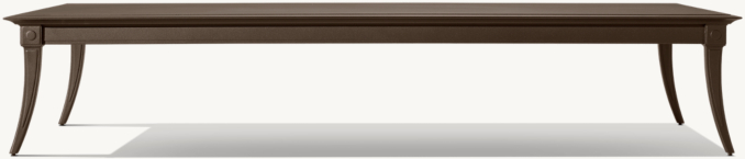 Klismos Rectangular Coffee Table