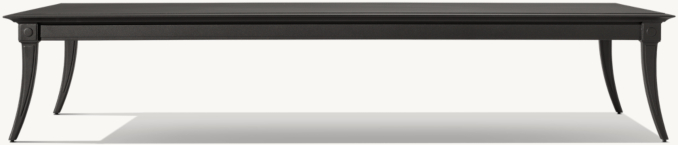 Klismos Rectangular Coffee Table