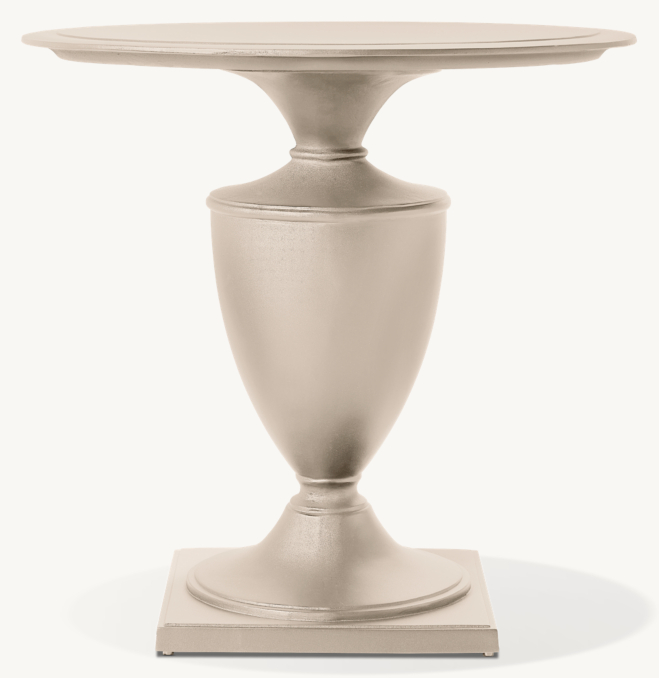 Klismos Round Side Table