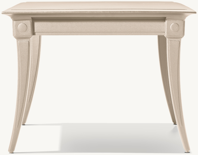 Klismos Square Side Table