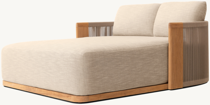 Striata Teak Daybed