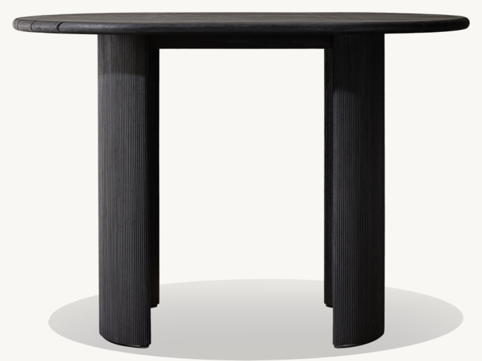 Shown in Blackened Teak.