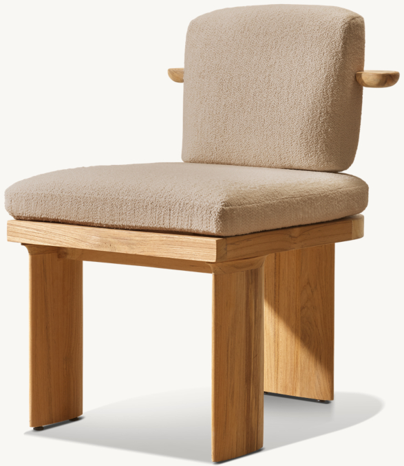 Dune Teak Dining Side Chair