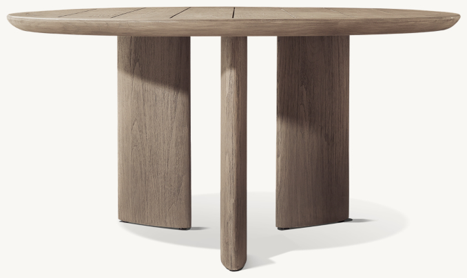 Dune Teak Round Dining Table