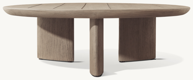 Dune Teak Round Coffee Table