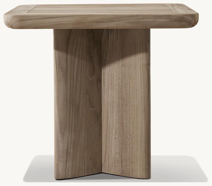 Dune Teak Square Side Table