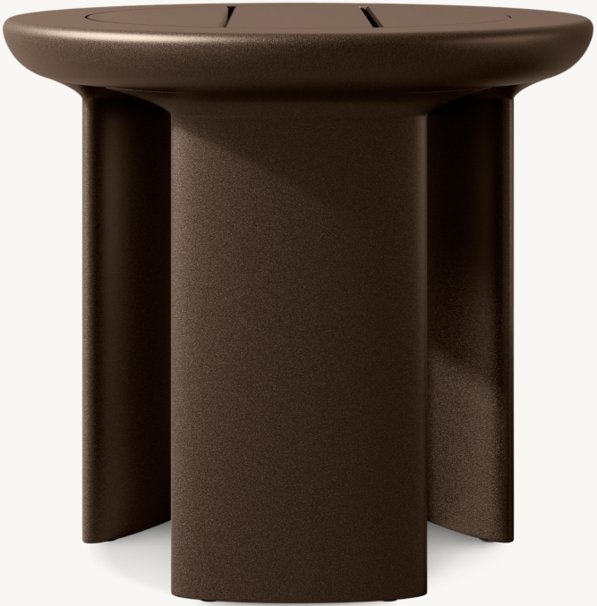 Dune Aluminum Round Side Table