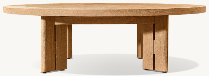 Matira Teak Round Coffee Table