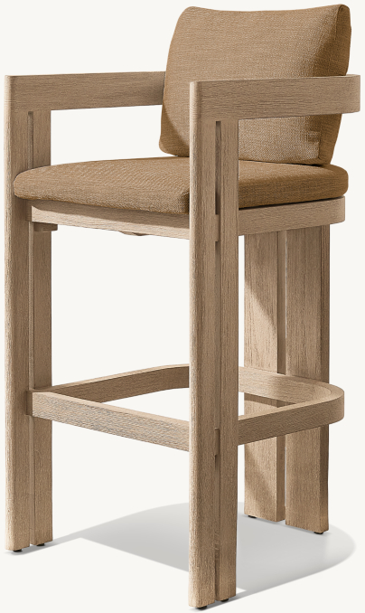 Matira Teak Bar & Counter Stool