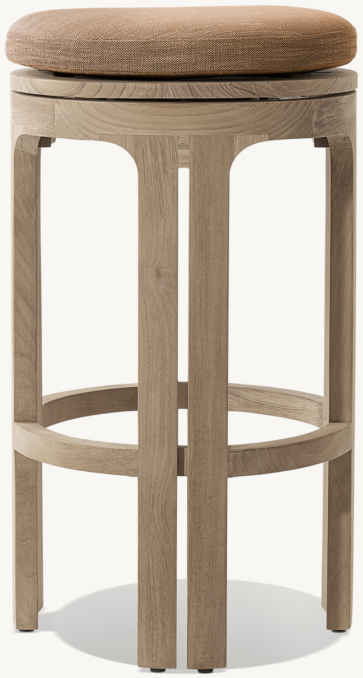 Matira Teak Swivel Bar & Counter Stool