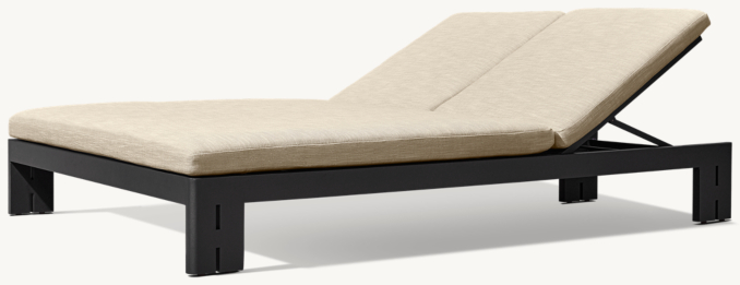 Matira Aluminum Double Chaise