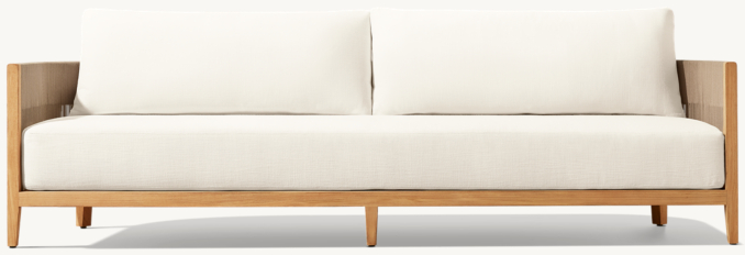 Balmain Rope Teak Sofa