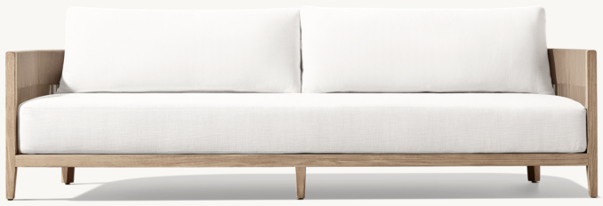 Balmain Rope Teak Sofa