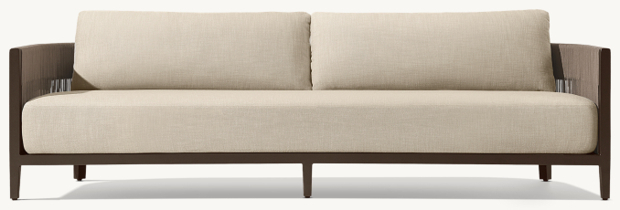 Balmain Rope Aluminum Sofa