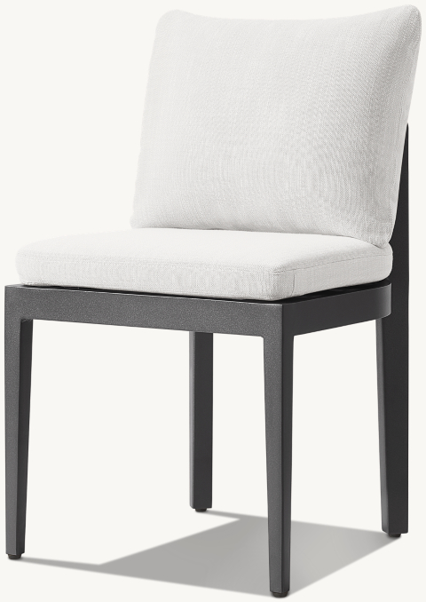 Balmain Rope Aluminum Dining Side Chair