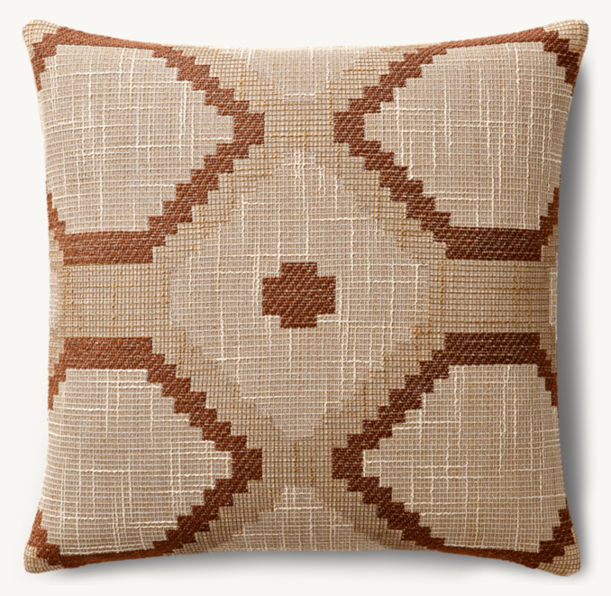 Serha Geometric Outdoor Pillow Cover - Square