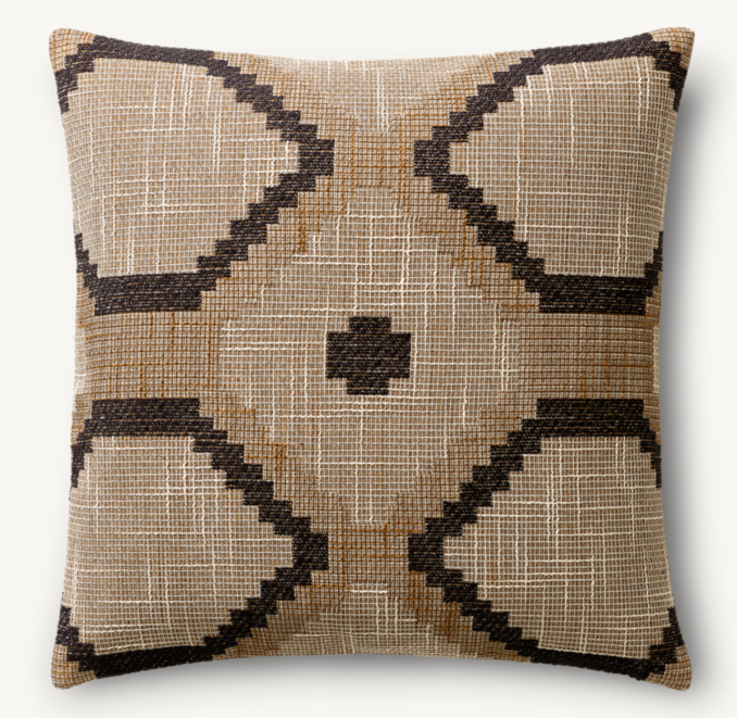Serha Geometric Outdoor Pillow Cover - Square