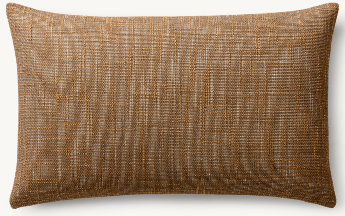 Serha Solid Outdoor Pillow Cover - Lumbar