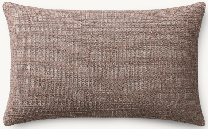 Serha Solid Outdoor Pillow Cover - Lumbar