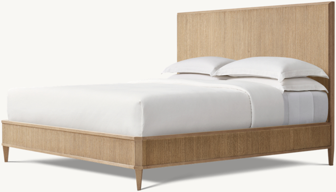 Delphine Reeded Panel Bed