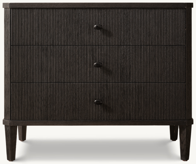32" nightstand shown in Black Oak.