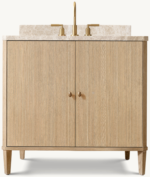 Delphine Reeded Single Vanity