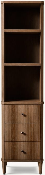 Delphine Reeded Bath Cabinet