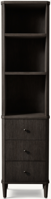 Delphine Reeded Bath Cabinet