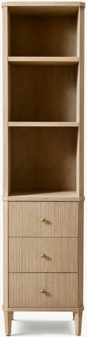 Delphine Reeded Bath Cabinet | RH