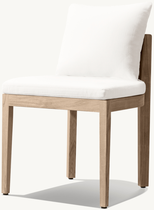 Balmain Rope Teak Dining Side Chair