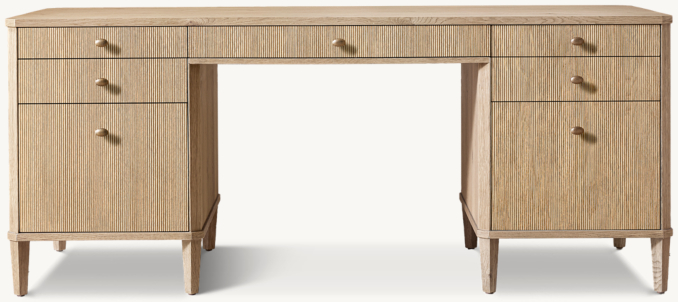 Delphine Reeded Desk