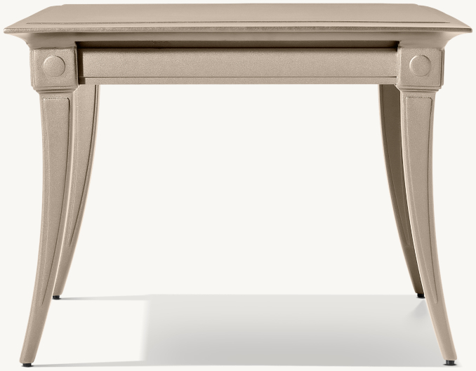 Klismos Square Side Table