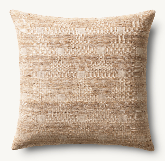 Kari Staggered Square Pillow Cover - Square