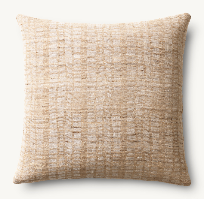 Kari Staggered Stripe Pillow Cover - Square