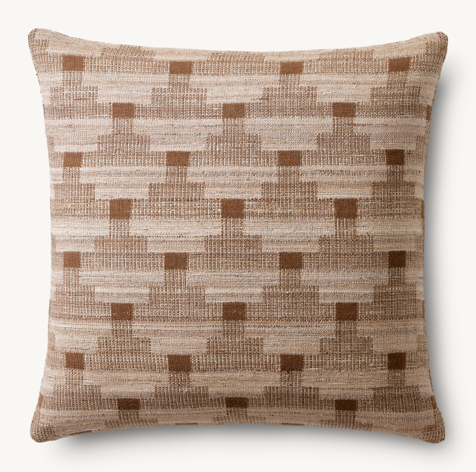 Kari Staggered Square Pillow Cover - Square