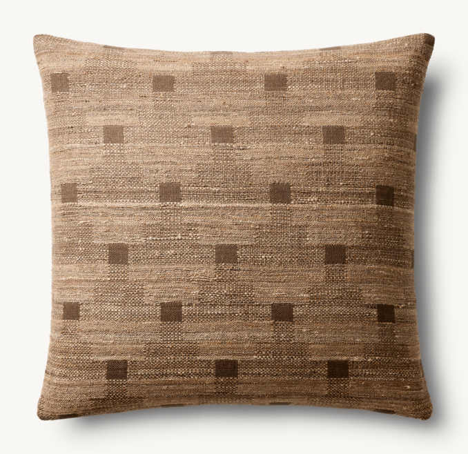 Kari Staggered Square Pillow Cover - Square