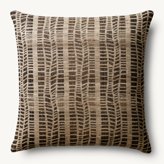 Kari Staggered Stripe Pillow Cover - Square