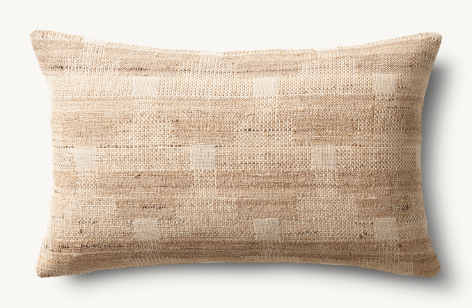 Kari Staggered Square Pillow Cover - Lumbar