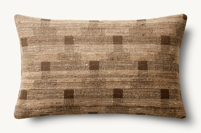 Kari Staggered Square Pillow Cover - Lumbar