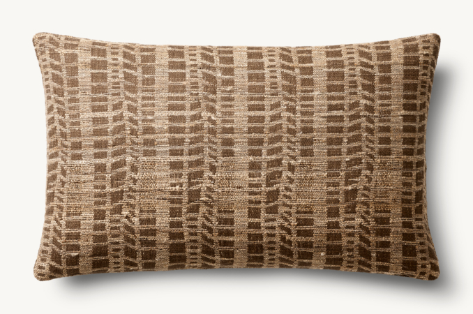 Kari Staggered Stripe Pillow Cover - Lumbar