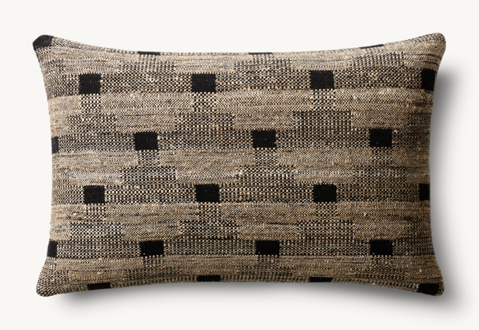 Kari Staggered Square Pillow Cover - Lumbar
