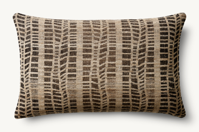 Kari Staggered Stripe Pillow Cover - Lumbar