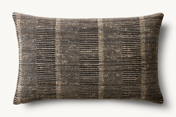 Kari Wide Stripe Pillow Cover - Lumbar