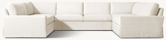 Maxwell Skirted U-Sectional