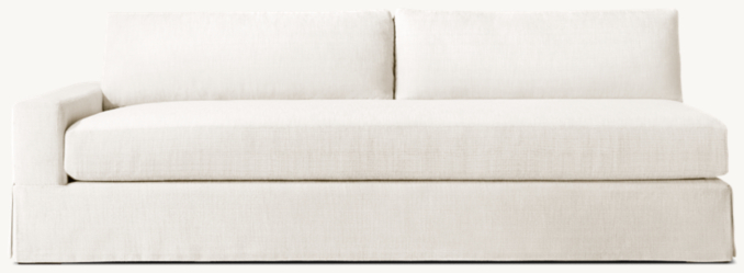 Shown in Chalk Perennials® Performance Textured Two-Tone Linen.