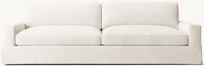 Maxwell Skirted 2-Cushion Sofa